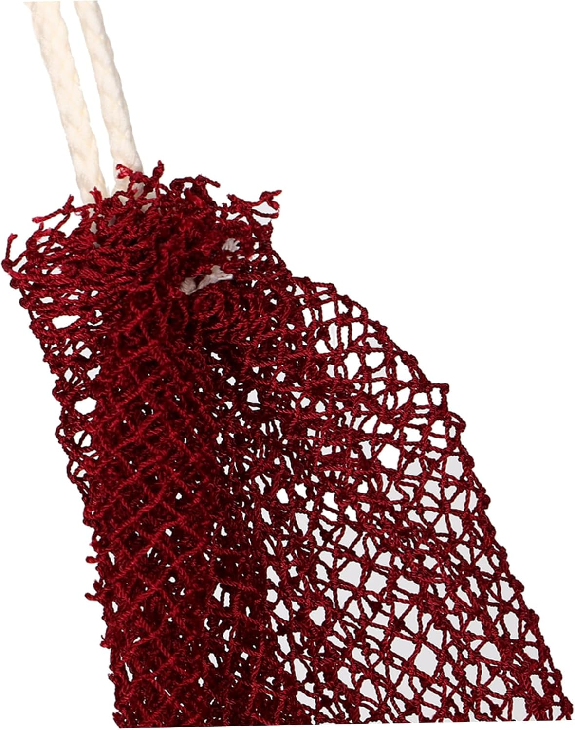 CALLARON 2Pcs Exfoliating Bath Sponge African Net Design Body Scrubber for Shower Back Loofah for Men Women and Yellow Material Exfoliating Net Sponge image number 6