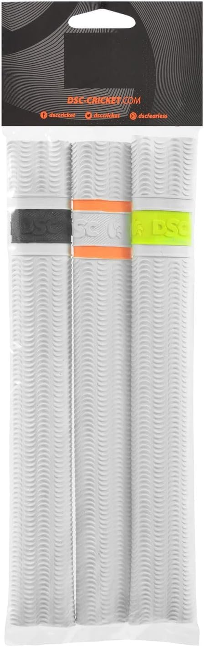 DSC Ripple Flite Cricket Bat Grip | Color: Multicolor | Size: Standard | Pack of 1 | Material: Rubber | Enhanced Control | Long-Lasting Performance | Simple Installation | Usage for All Players image number 3