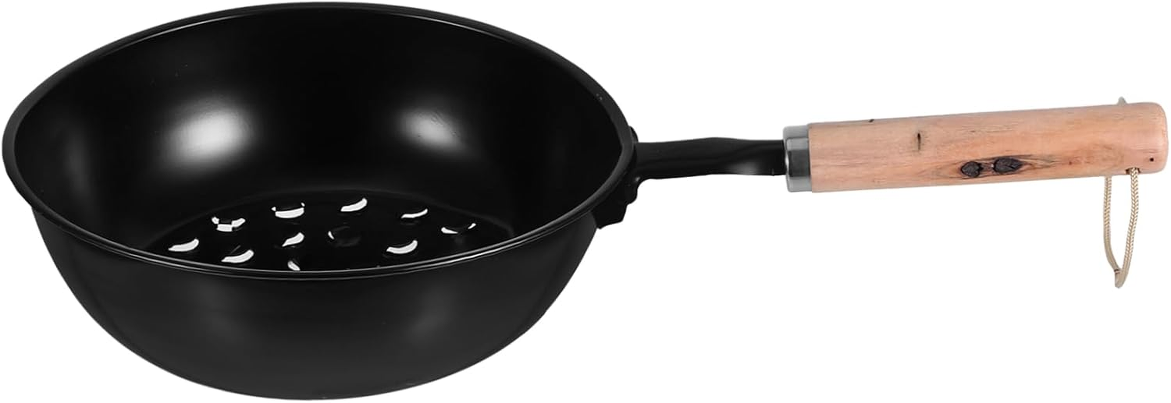 HANABASS Charcoal Furnace Outdoor Camping Burner Pot Chimney Lighter Basket Starter Holder for Car Camping BBQ Accessories image number 4