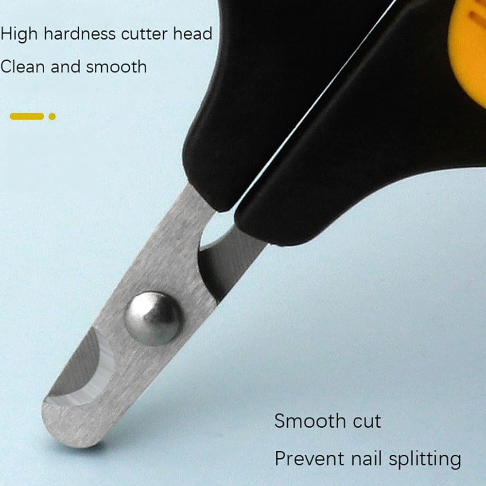 Custelen Cat Nail Clipper &ndash; Professional Stainless-Steel Claw Clipper Trimmer for Cats, Kittens, Hamsters, Rabbits, Birds, & Small Breed Animals image number 3