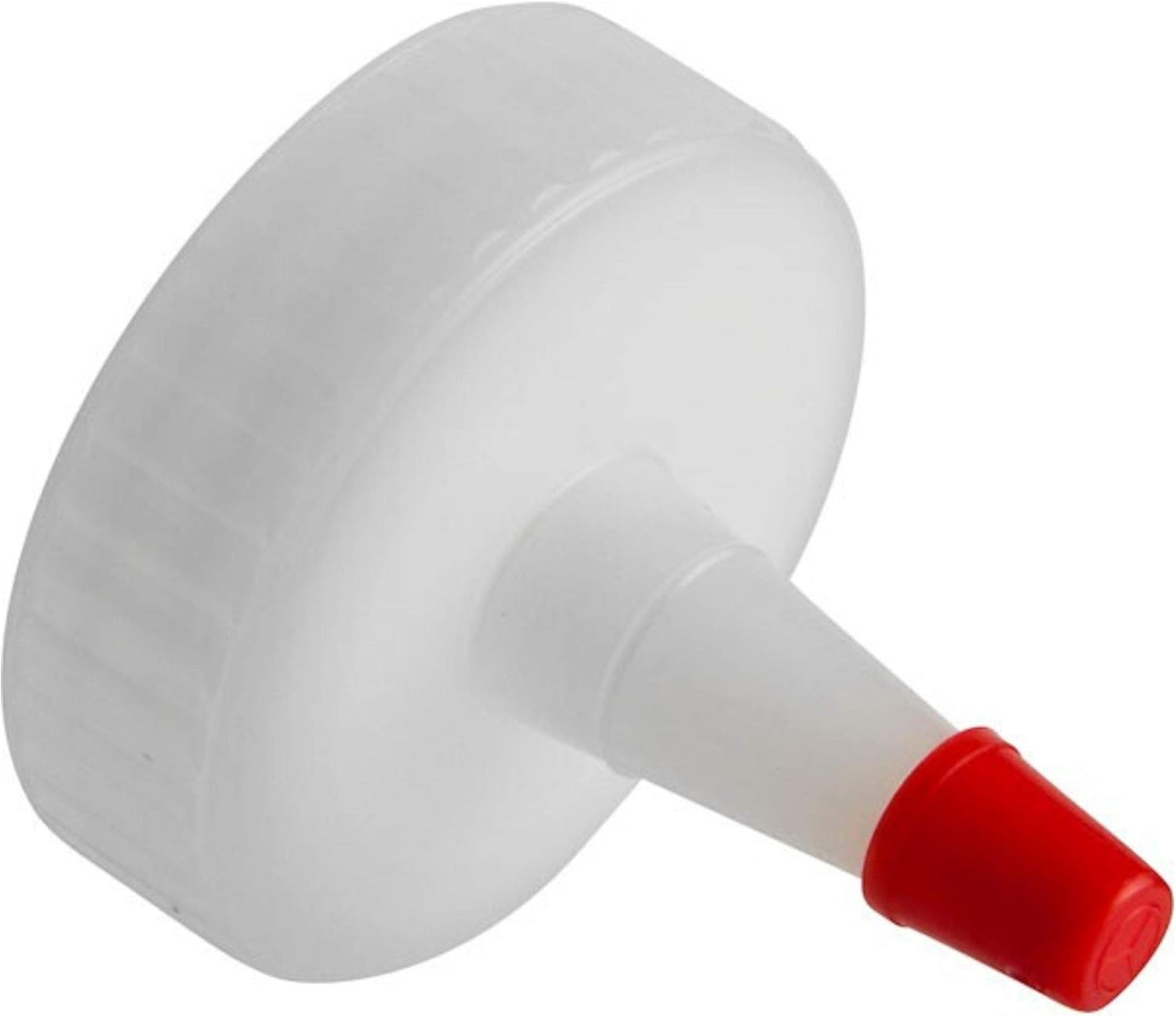 Kelkaa Caps 38/400 Natural Red Tip Yorker Caps with .030 Orifice Hole, Dispensing Caps, Replacement Caps for Squeeze Bottles, Neck Diameter 38Mm, Thread Type 400 (Pack of 12) image number 5