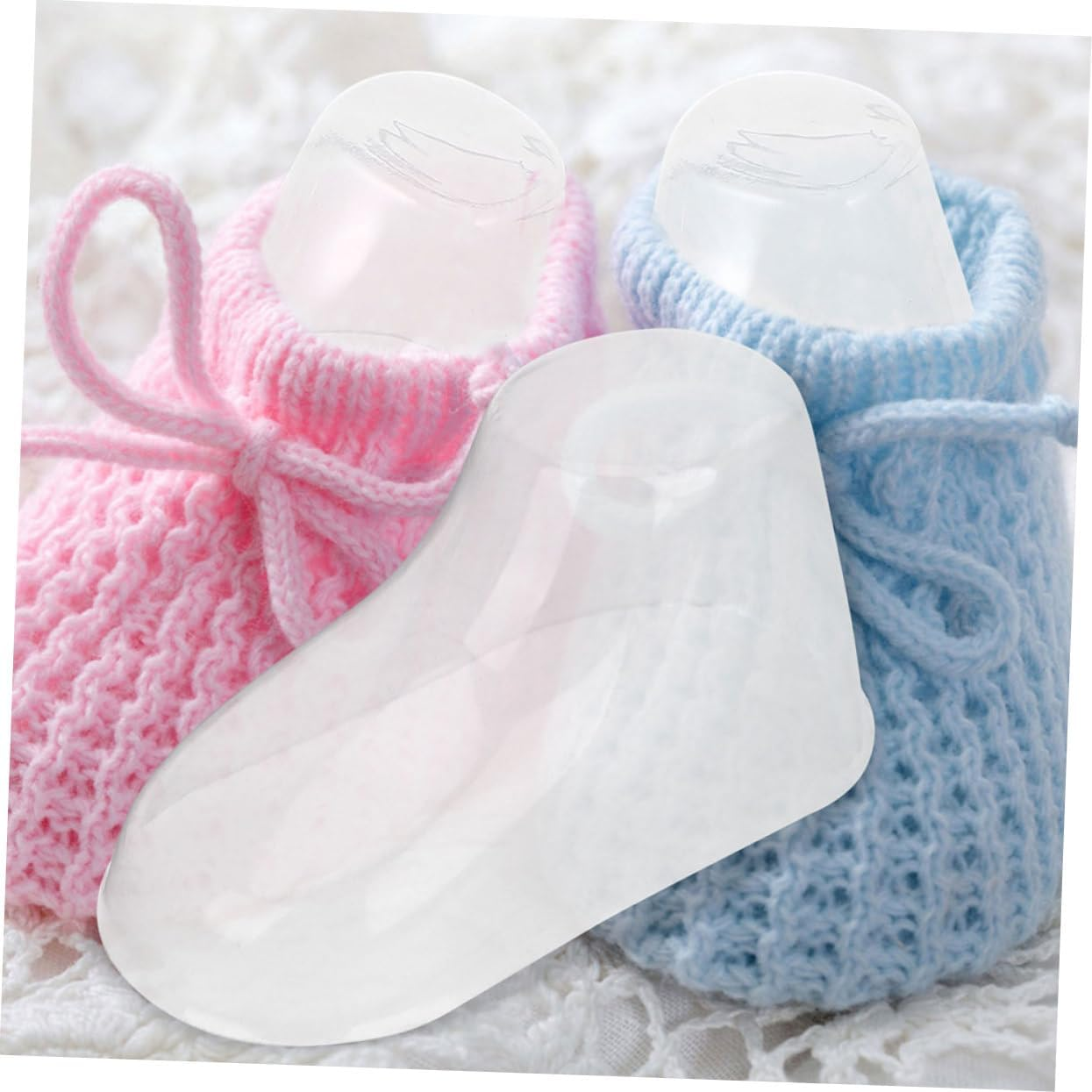 PRETYZOOM 100Pcs Boys and Girls Foot Model Shoe Display Stands for Socks Slippers Boy Girl Shoes Booties image number 5