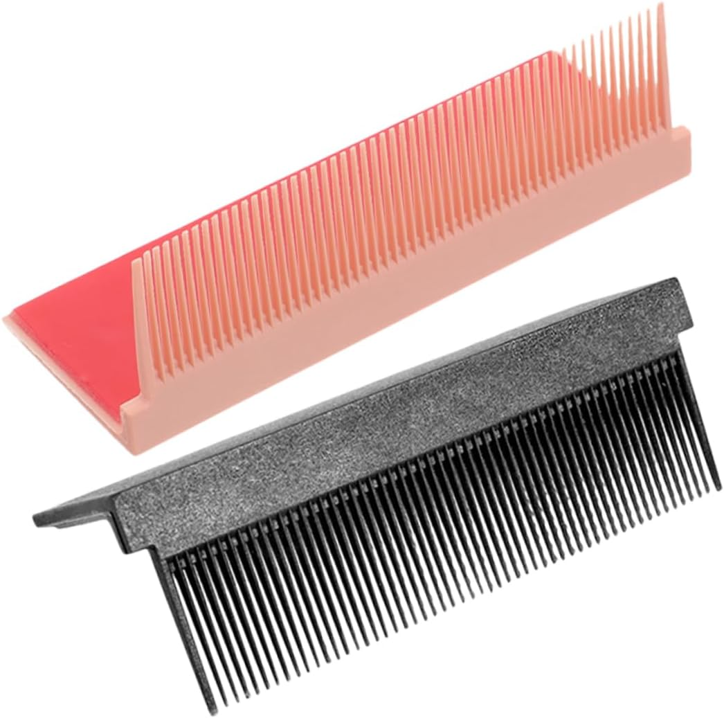 TOVINANNA 2Pcs Hair Straightener Brush Replacement Straightening Comb for Hair Tool Electric Straightening Comb for Home Use image number 1
