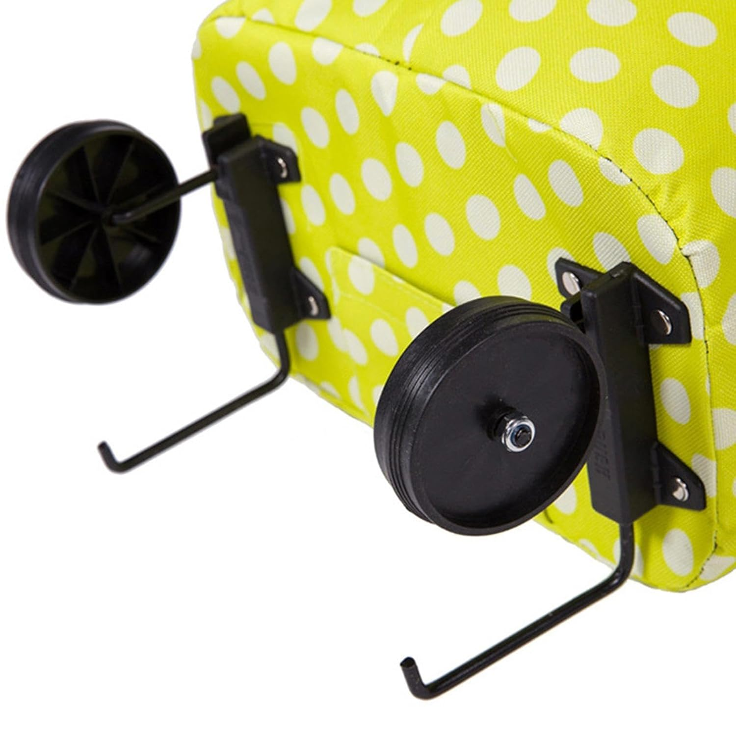 Magideal 2X Luggage Suitcase Wheels Luggage Wheels Durable Black Travel Suitcases Wheels Folding Wheels for Suitcase Luggage Box Parts image number 1