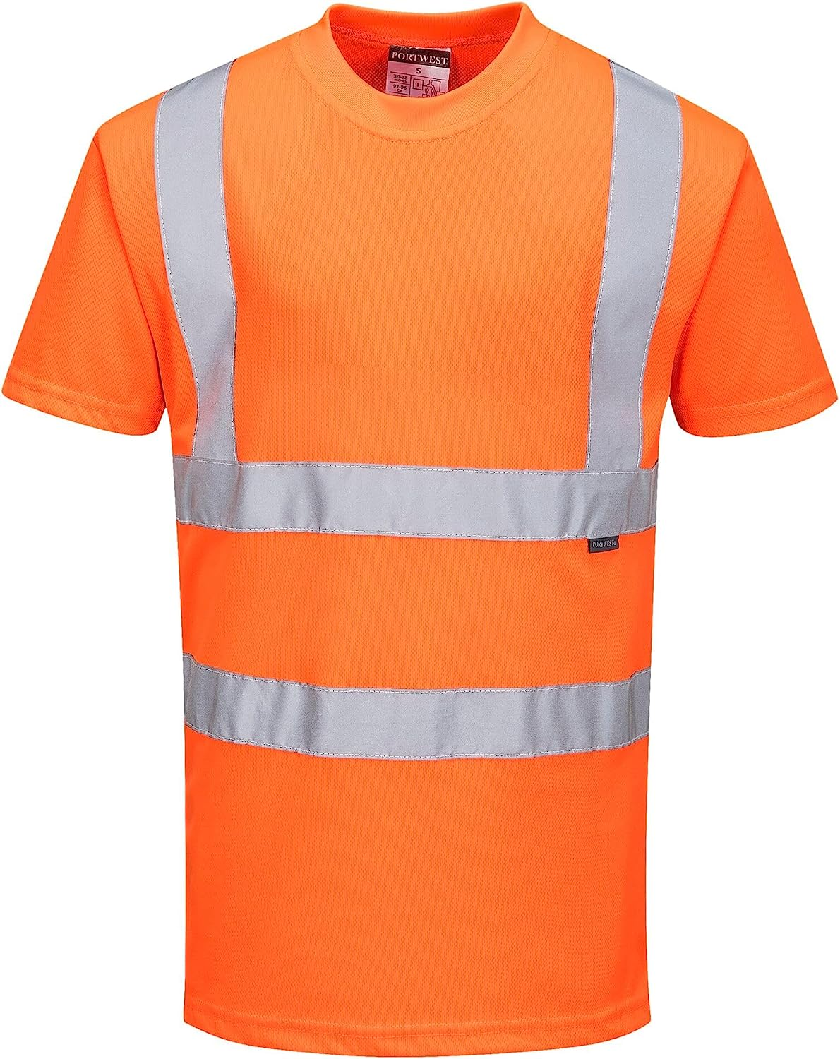 Portwest Mens Regular T-Shirt, Orange, Medium US