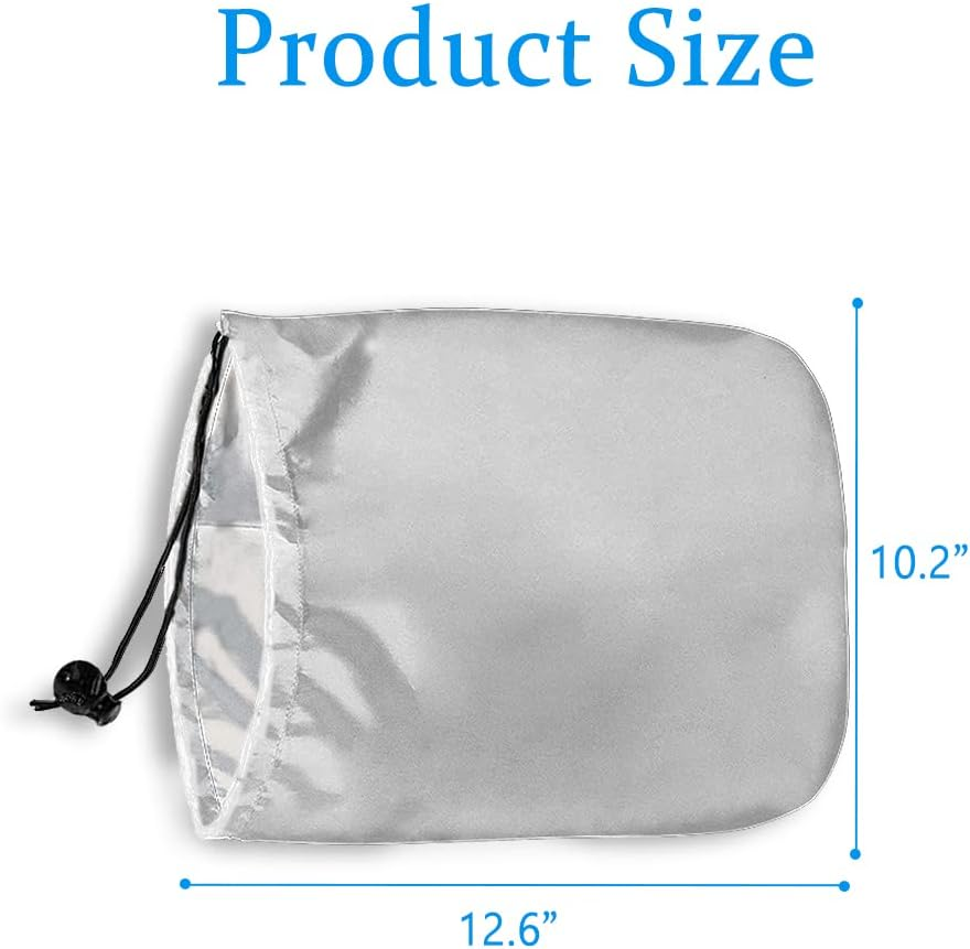 ASUBHA 2PCS Side Mirror Covers, Car Mirror Protector, Waterproof Snow Rearview Cover Protects from Ice Snow Frost Dew Rain Bird Poop, Car Accessories Auto Rearview Protection Cover for Most Vehicles image number 6