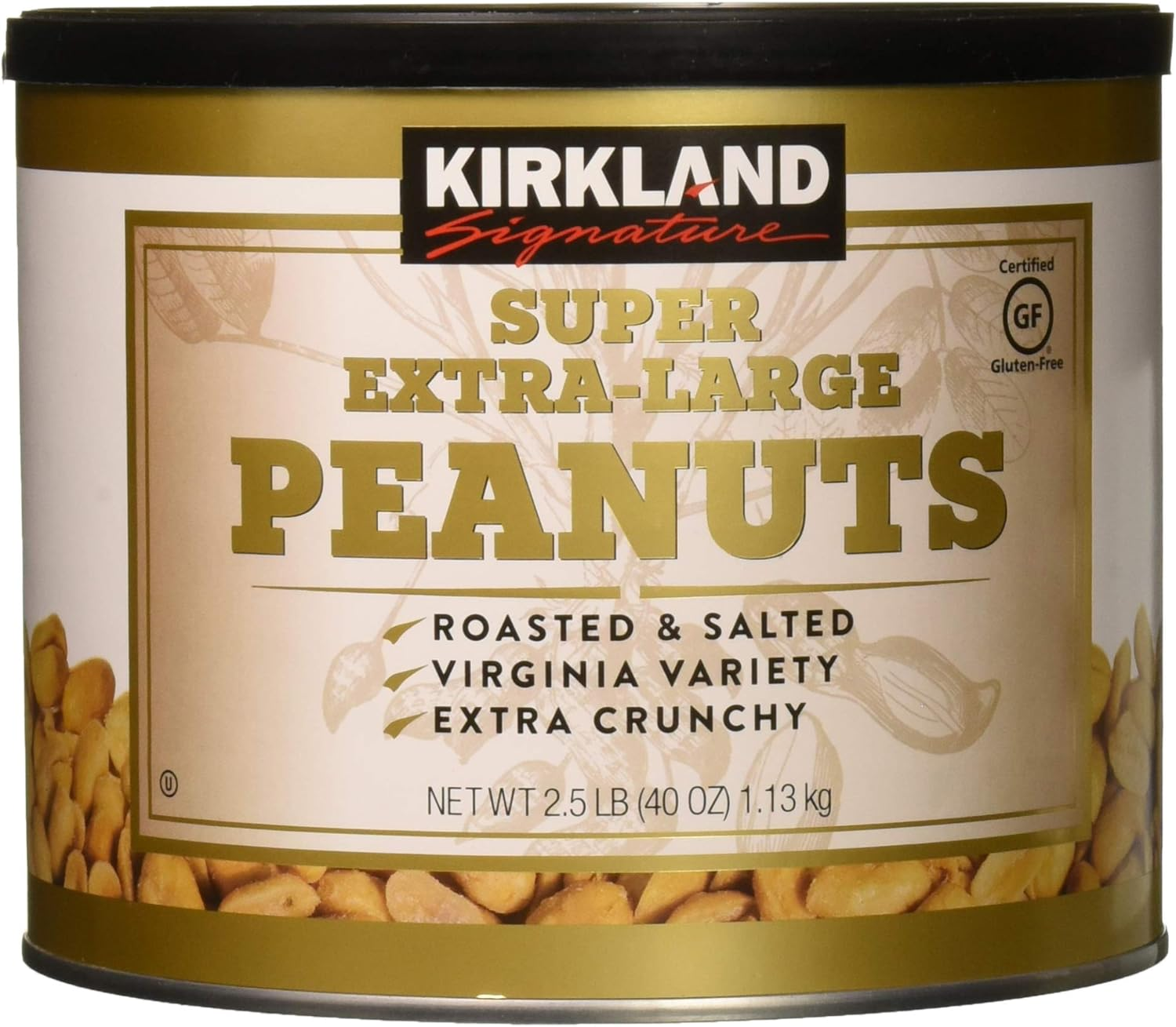 Kirkland Signature Nuts, Super XL VA Peanuts, 40 Ounce (Pack of 2) image number 4