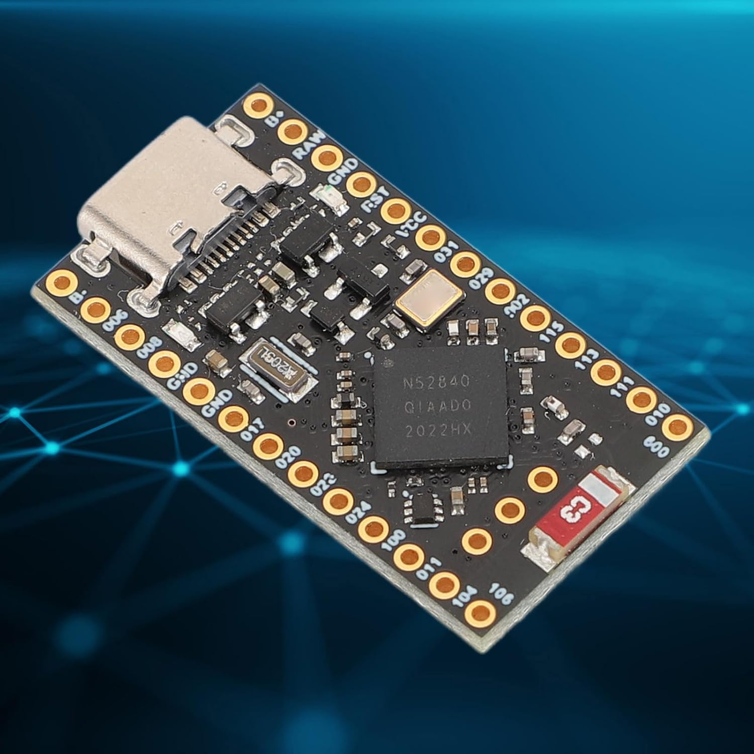 NRF52840 Development Board Compatible with Nice Nano V2.0, Wireless Bluetooth Charging Management Module, Computer Spare Parts For image number 4