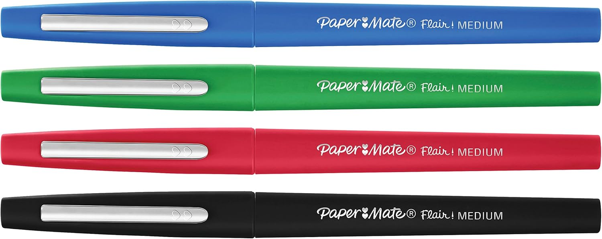 Paper Mate Flair Felt-Tip Pen, Medium Point, Business Assorted (Pack of 4) image number 5