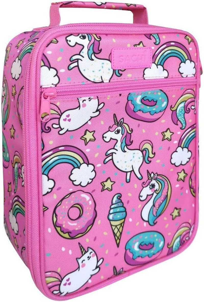 Sachi 'Style 225' Insulated Junior Lunch Tote - Unicorns