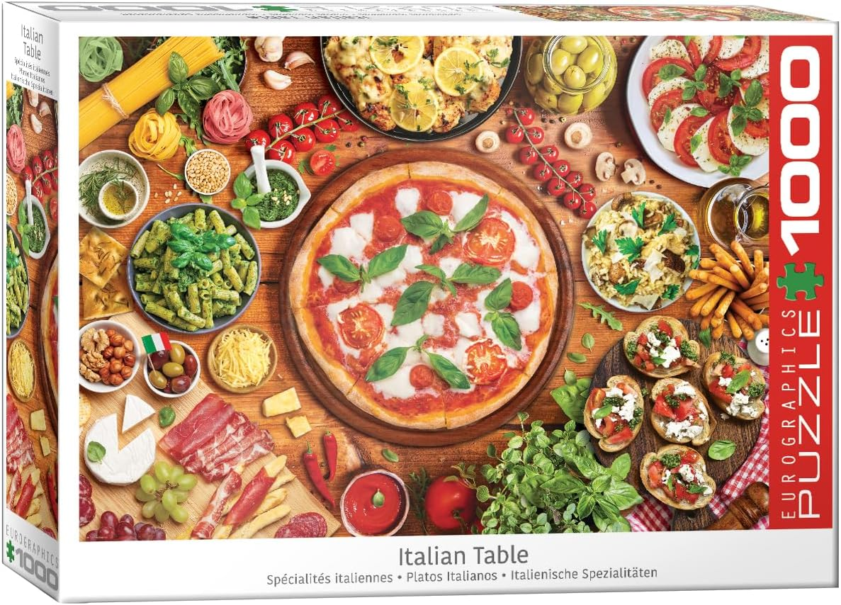 Eurographics Italian Table Jigsaw Puzzle (1000 Pieces)