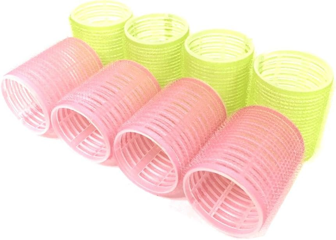 (Jumbo) - Self Hair Grip Curlers Rollers Pro Salon Hairdressing (Jumbo) image number 6