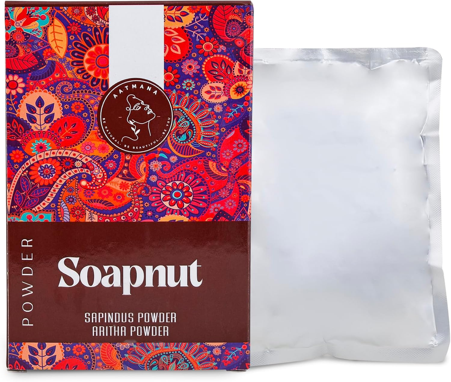 Soapnut Powder | Reetha | Aritha Powder for Natural Hair Care | Ayurvedic Hair Cleansing Conditioner |For Men & Women 100G image number 1