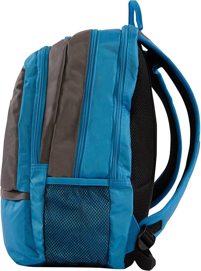 FILA Duel School Laptop Computer Tablet Book Bag, Teal, One Size, Duel Tablet and Laptop Backpack image number 2