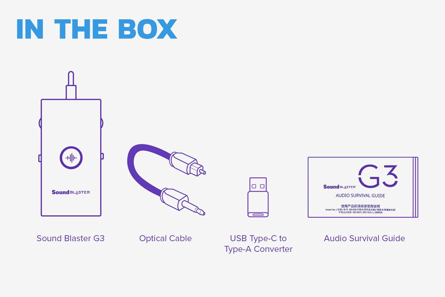 Creative Labs Sound Blaster G3 Portable USB Gaming DAC