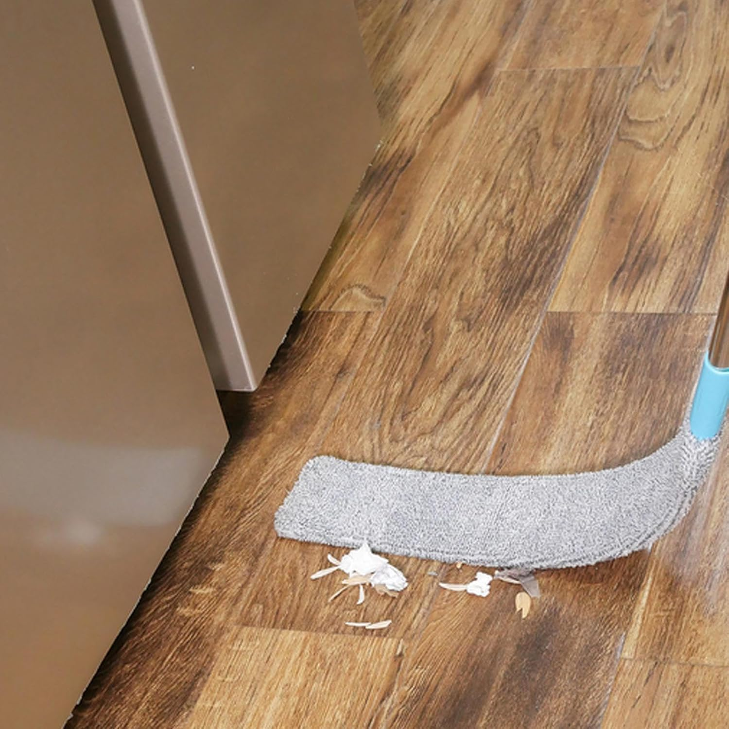 Under Appliance Duster | Flat Retractable Cleaner - under Sofa Cleaning Tool Dust Wand, Floor , Sofa, under Fridge, Home, Dorm, Home Use image number 1