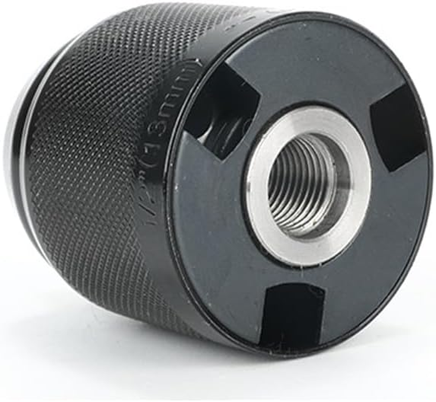 Keyless Hand Drill Chuck,Keyless Drill Chuck for Mount Clamping Capacity,Models Drill/Drivers Replaces Chuck,Multi-Purpose Hand Drill Chuck Adapter Parts Replacement image number 1