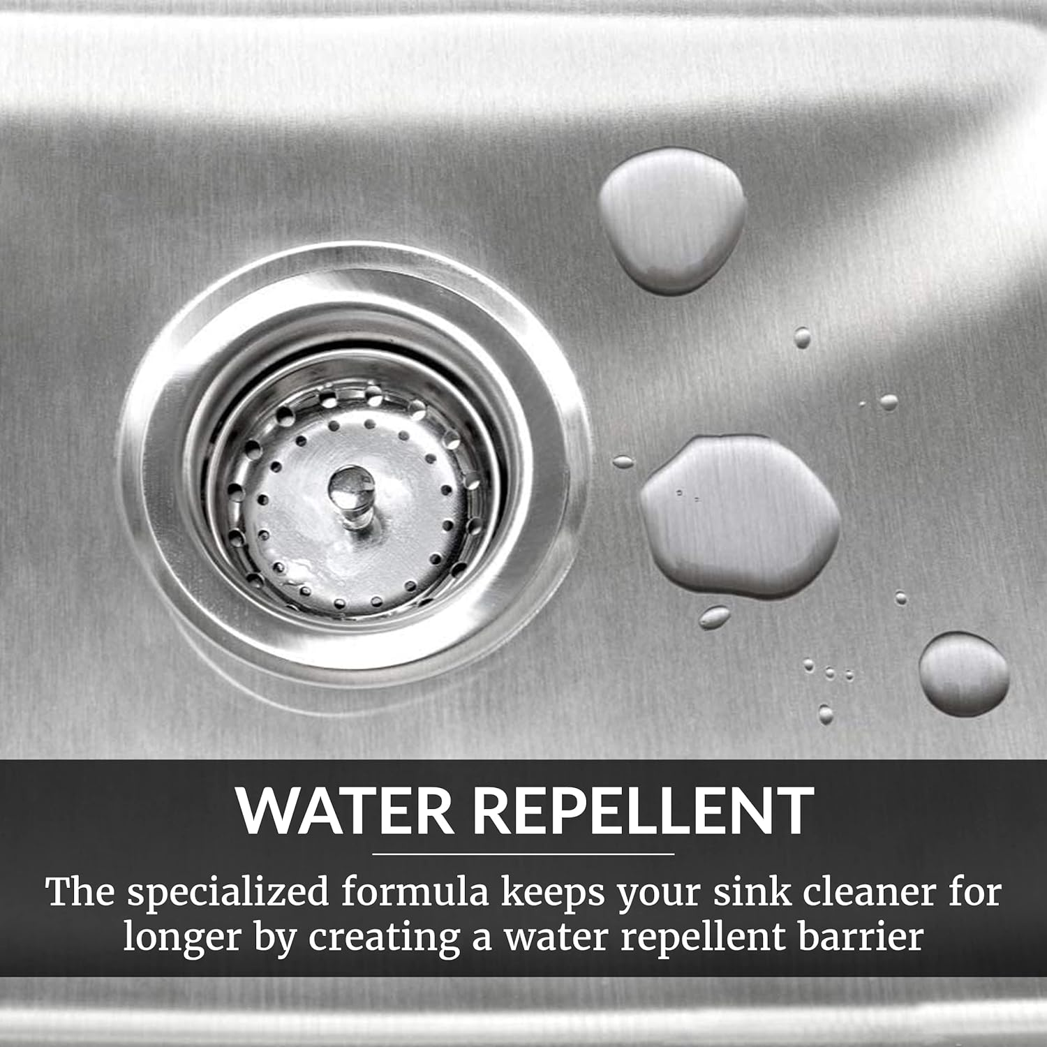 HOPE'S Perfect Sink Cleaner and Polish, Restorative, Removes Stains, Cast Iron, Corian, Composite, Acrylic, 8.5 Fl Oz