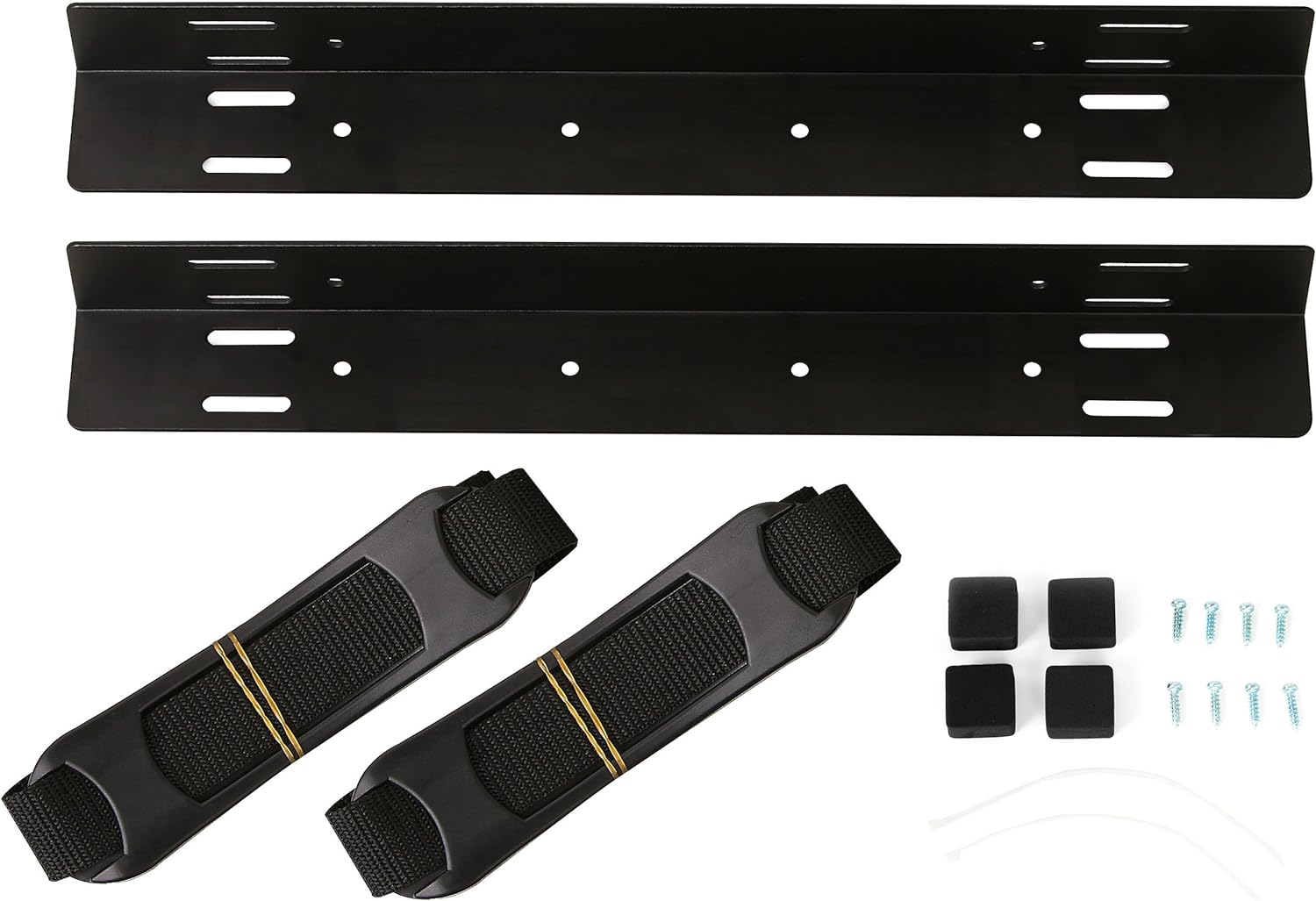 VIVO Under-Desk and Wall Mount PC Adjustable Strap and Steel Bracket Holder, Computer Case Carrier, Black, MOUNT-PC02S image number 6