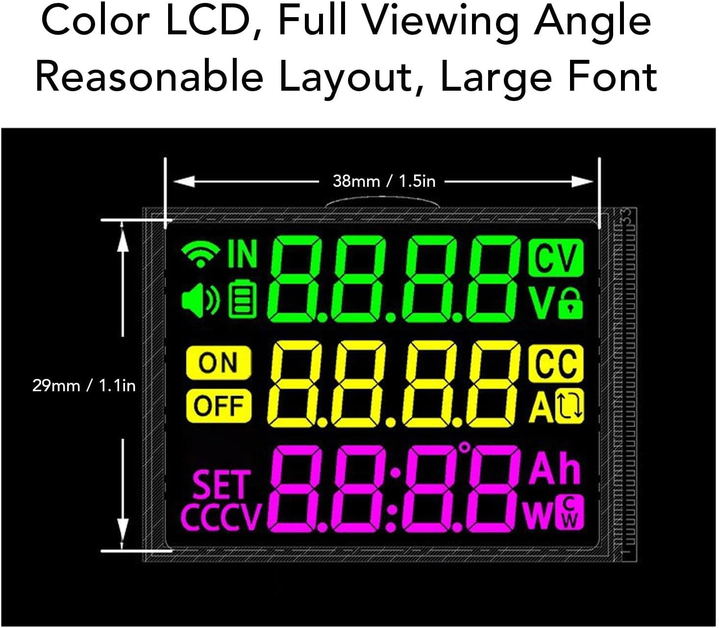 DC Power Supply Variable, Adjustable Switching Regulated DC Bench Power Supply with Encoder Adjustment Knob, 12-72.00V Input 585W 0-65.00V Output XY6509 Benchtop Lab Power Supplies image number 4