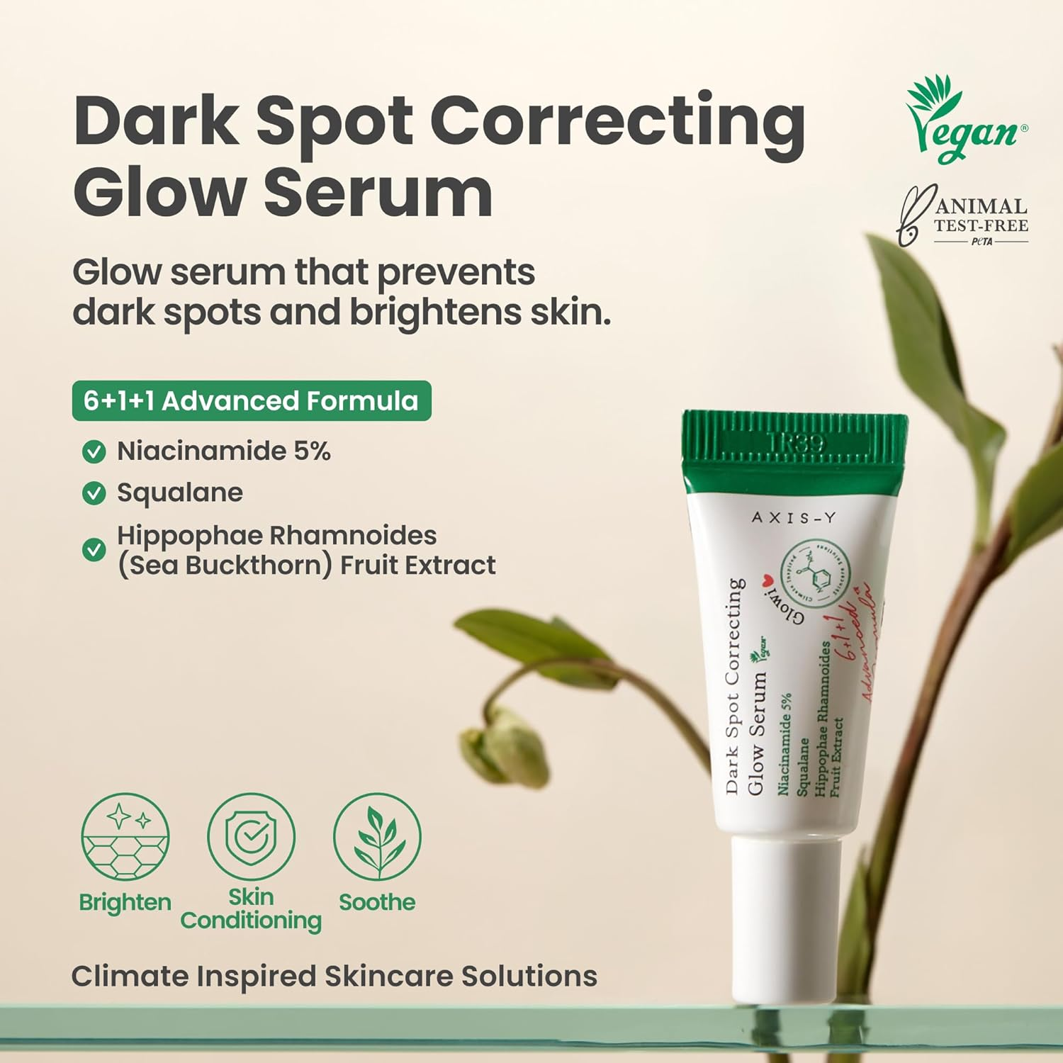 AXIS-Y the Mini Glow Set &ndash; Korean Skincare Travel Kit for Radiant Skin, Brightening and Hydrating Facial Skin Care Products with Niacinamide & Centella, Gentle Daily Routine for All Skin Types image number 2