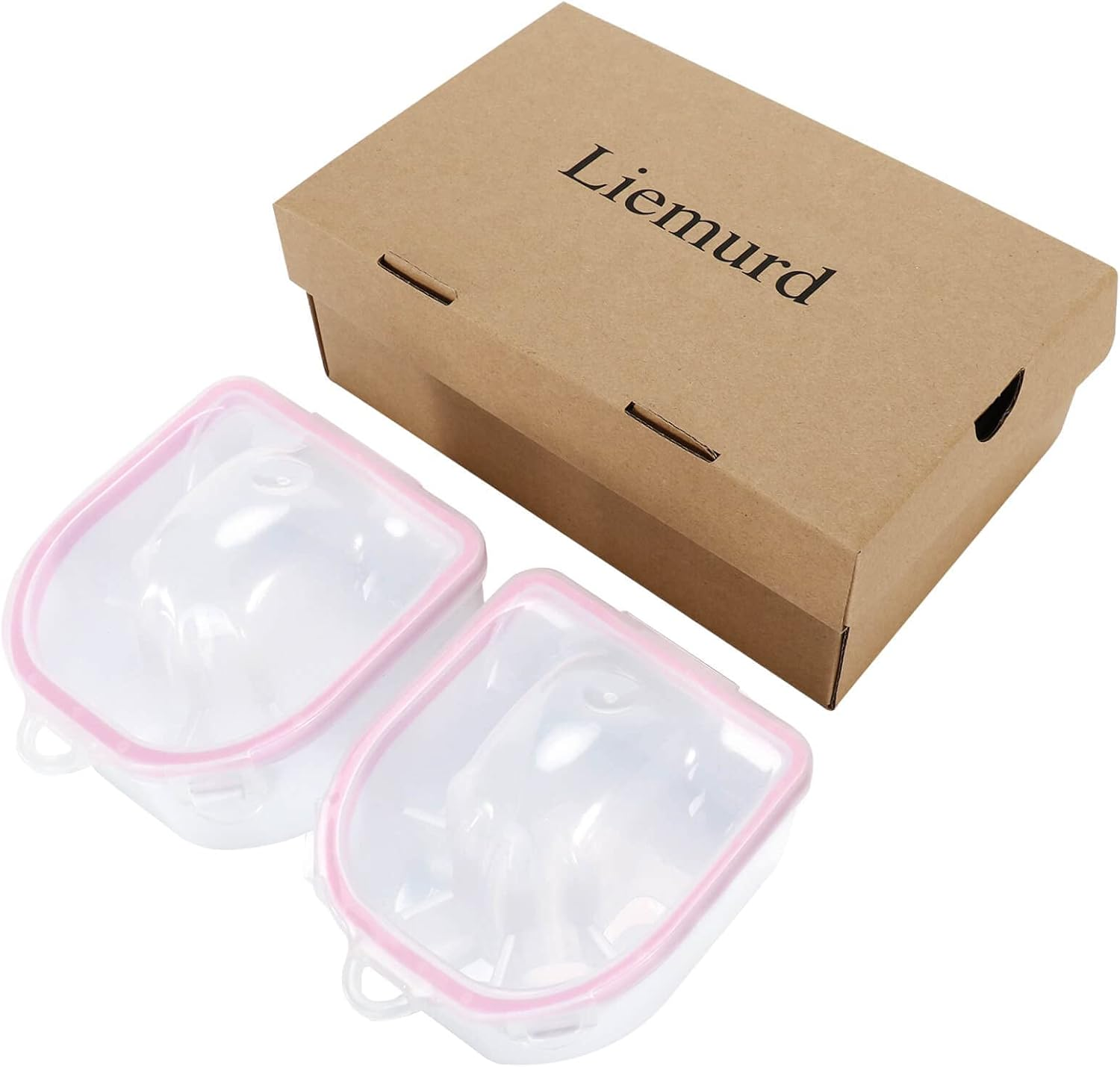 (2 PCS) - 2Pcs Nail Soaking Bowl, Double Layer Manicure Bowls, Upgrade Thicken Acetone Soaking Bowls, Soak off Gel Polish Remover Bowl for Acrylic Nails image number 5