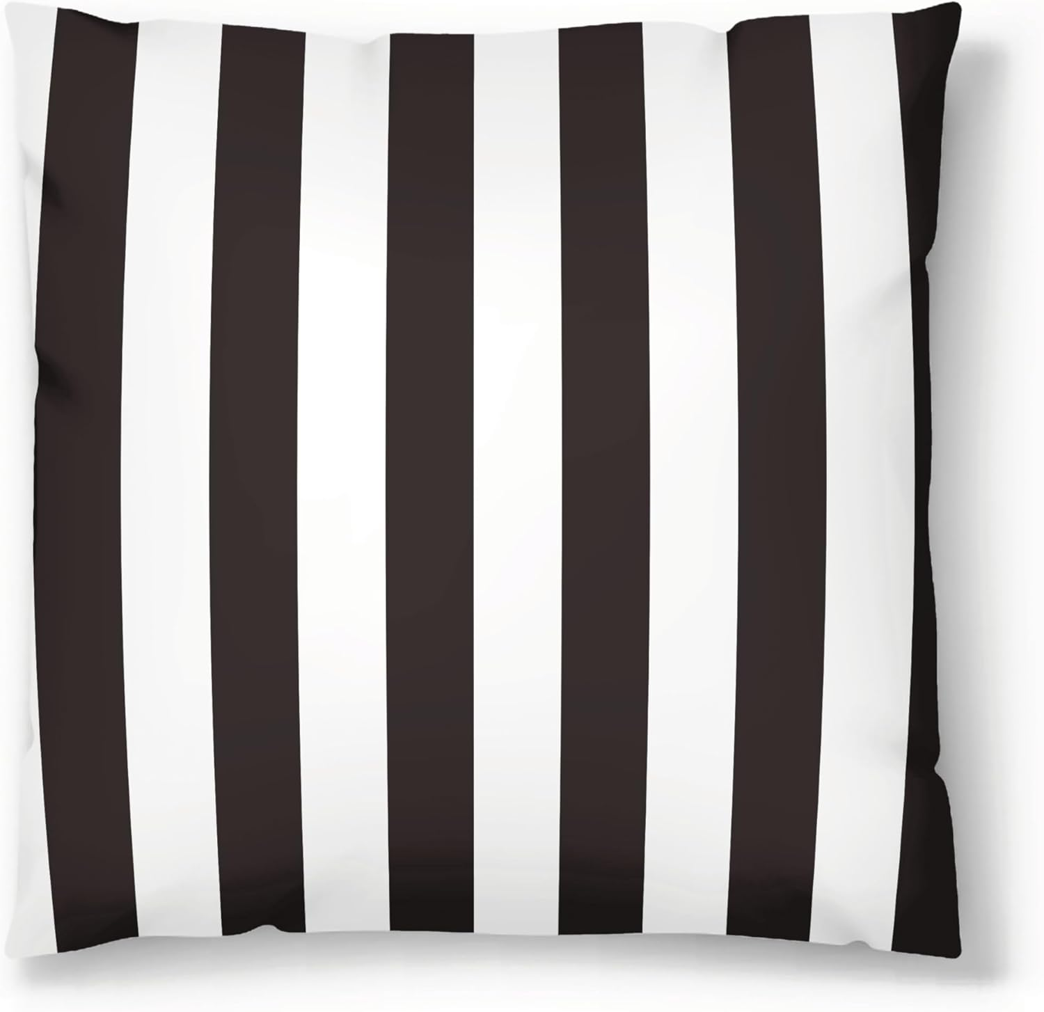 Outdoor Cushion Covers with Vertical Stripes Design (50X50 Cm, Turquoise)- Perfect for Outdoor Furniture, Couches, Throw Pillows - Durable and Stylish Pillow Cases