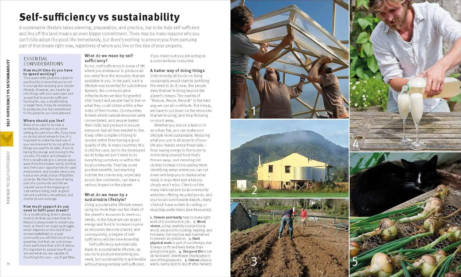 Practical Self Sufficiency: the Complete Guide to Sustainable Living