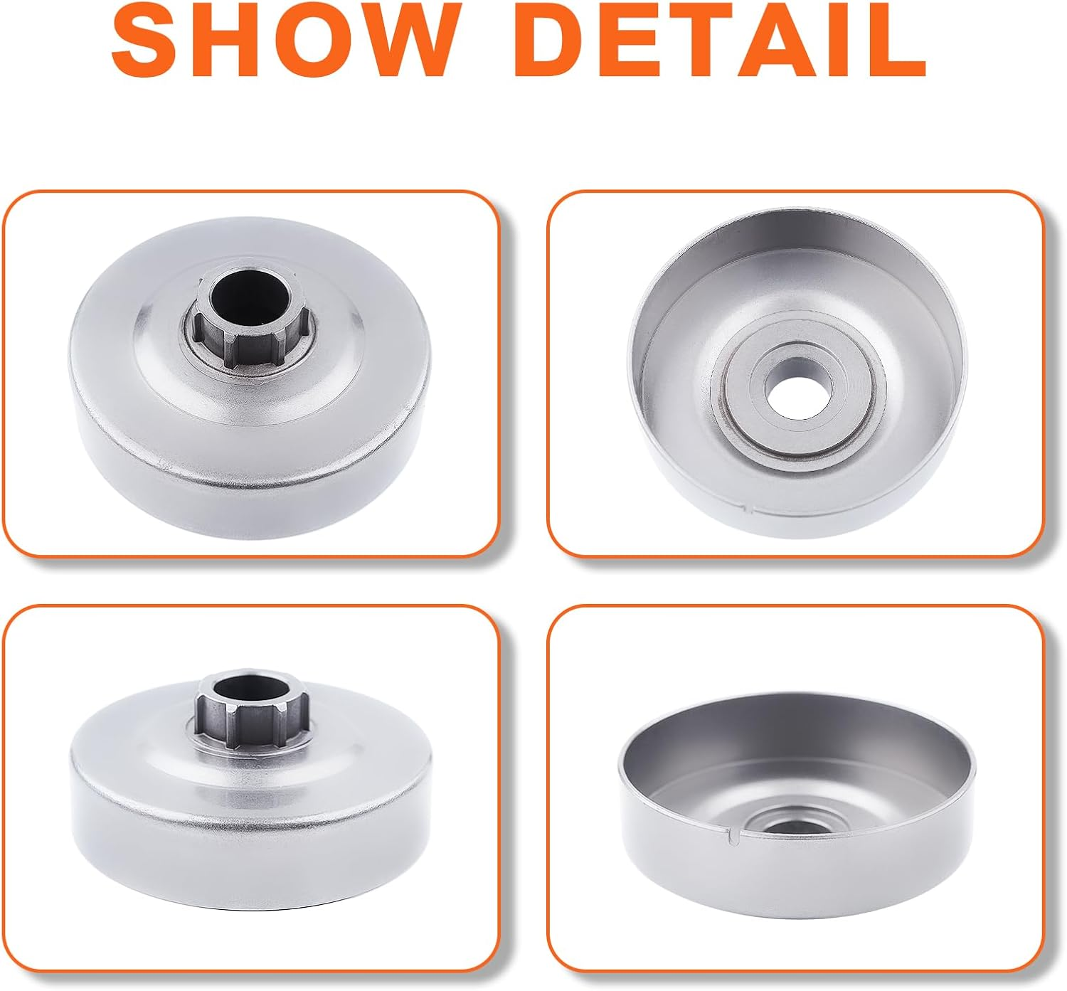 Mtanlo 3/8" Rim Sprocket Clutch Cover Bearing Kit for Stihl MS311 MS391 MS311C MS391C MS340 MS360 029 MS290 039 MS390 034 036 MS340C MS360C Chainsaw image number 3