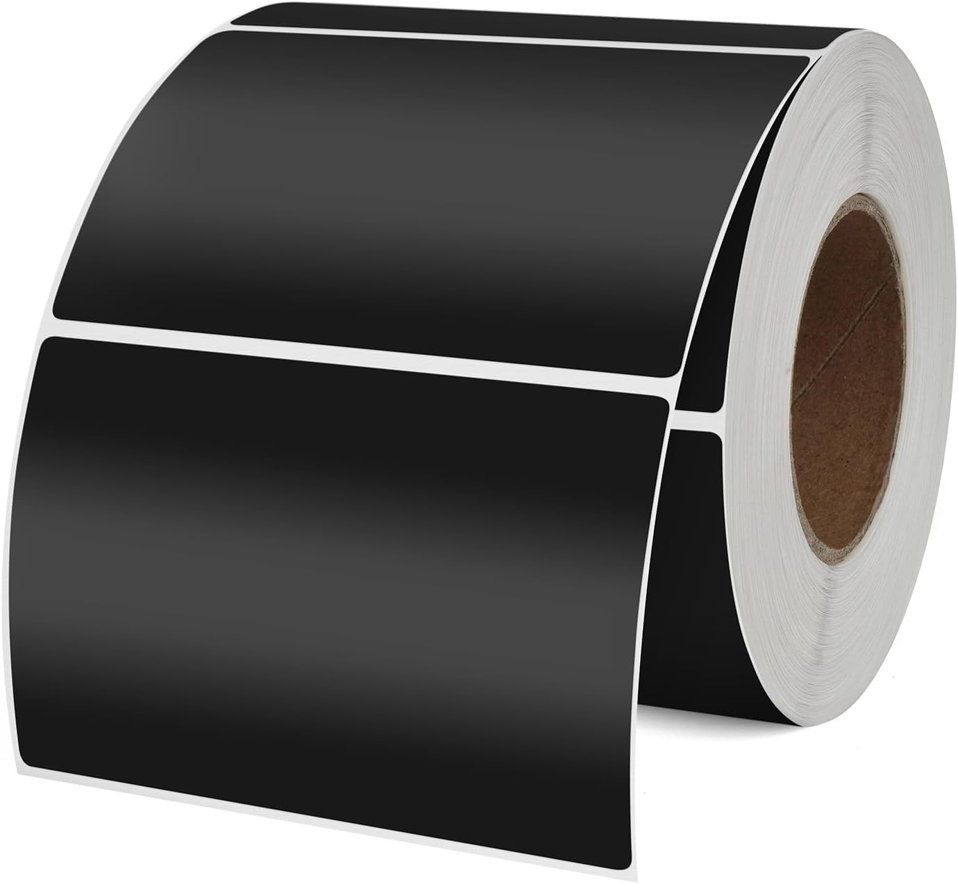 YIKIADA Rectangular White Color Coding Label 2 X 3 Inch Self Adhesive Vinyl Waterproof Writable Removable Sticker Roll for DIY Office School Supplies Inventory Name Price Tag File Paper 500 PCS