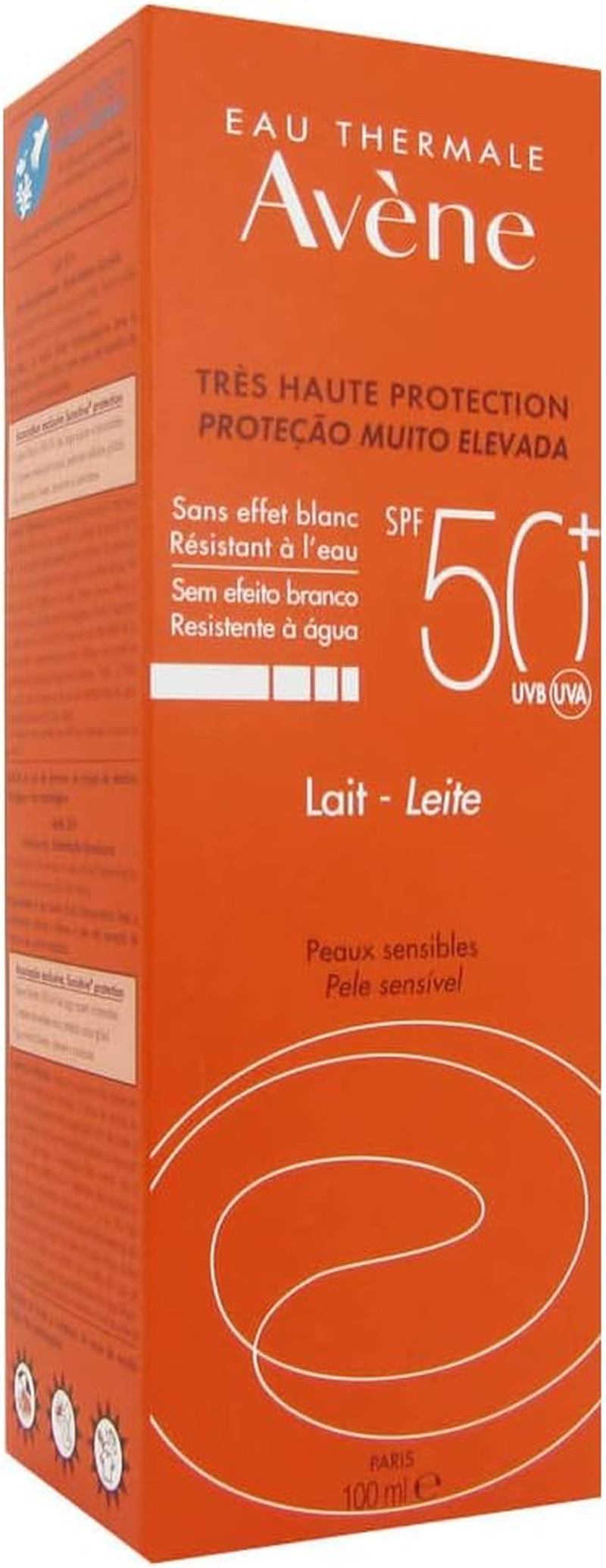 Eau Thermale Avene Sunscreen Lotion Face & Body SPF 50+ 100Ml - for Sensitive Skin image number 1