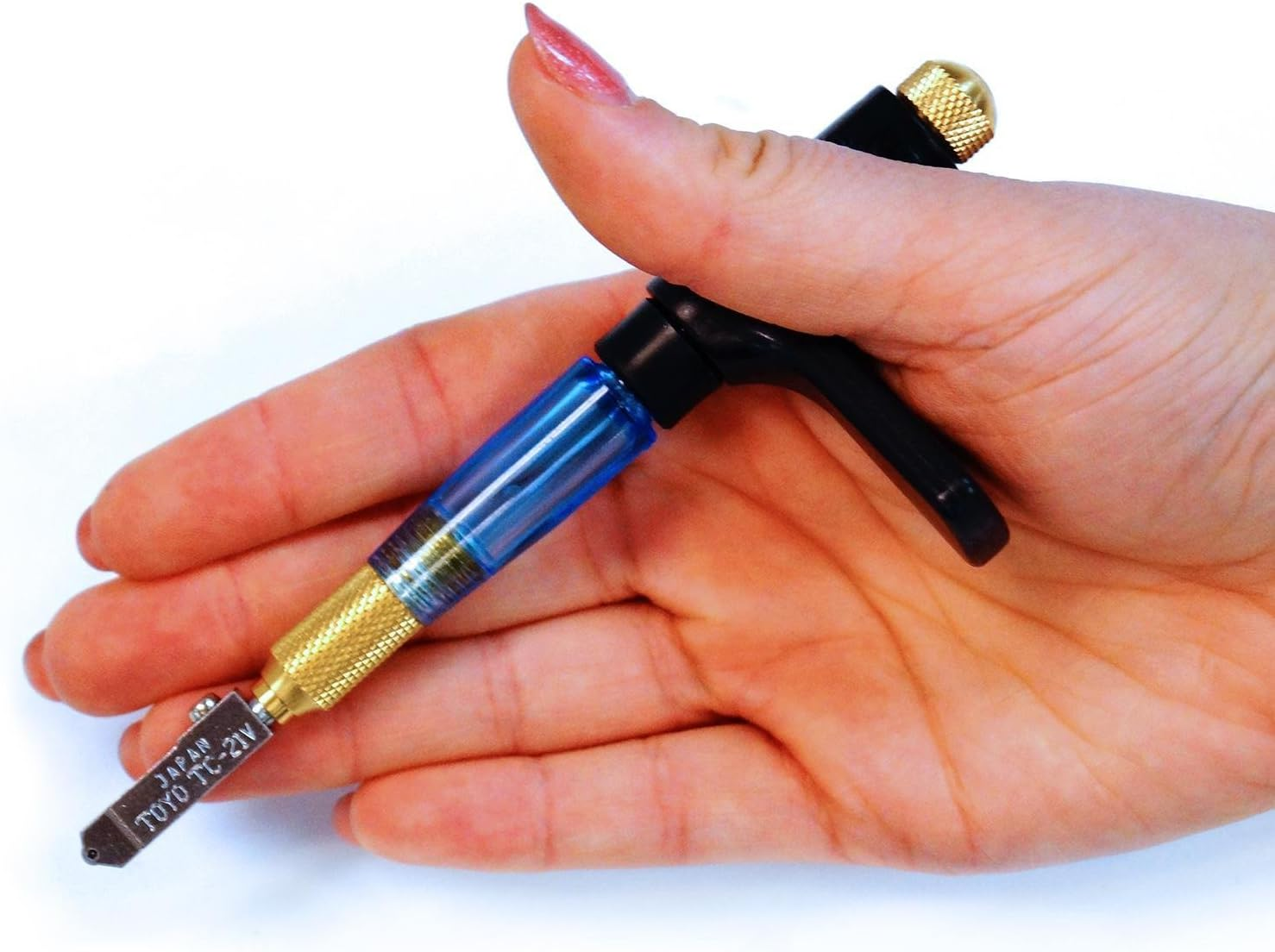 VGCE Custom-Grip Supercutter - Glass Cutter - Carbide Steel Blade image number 3