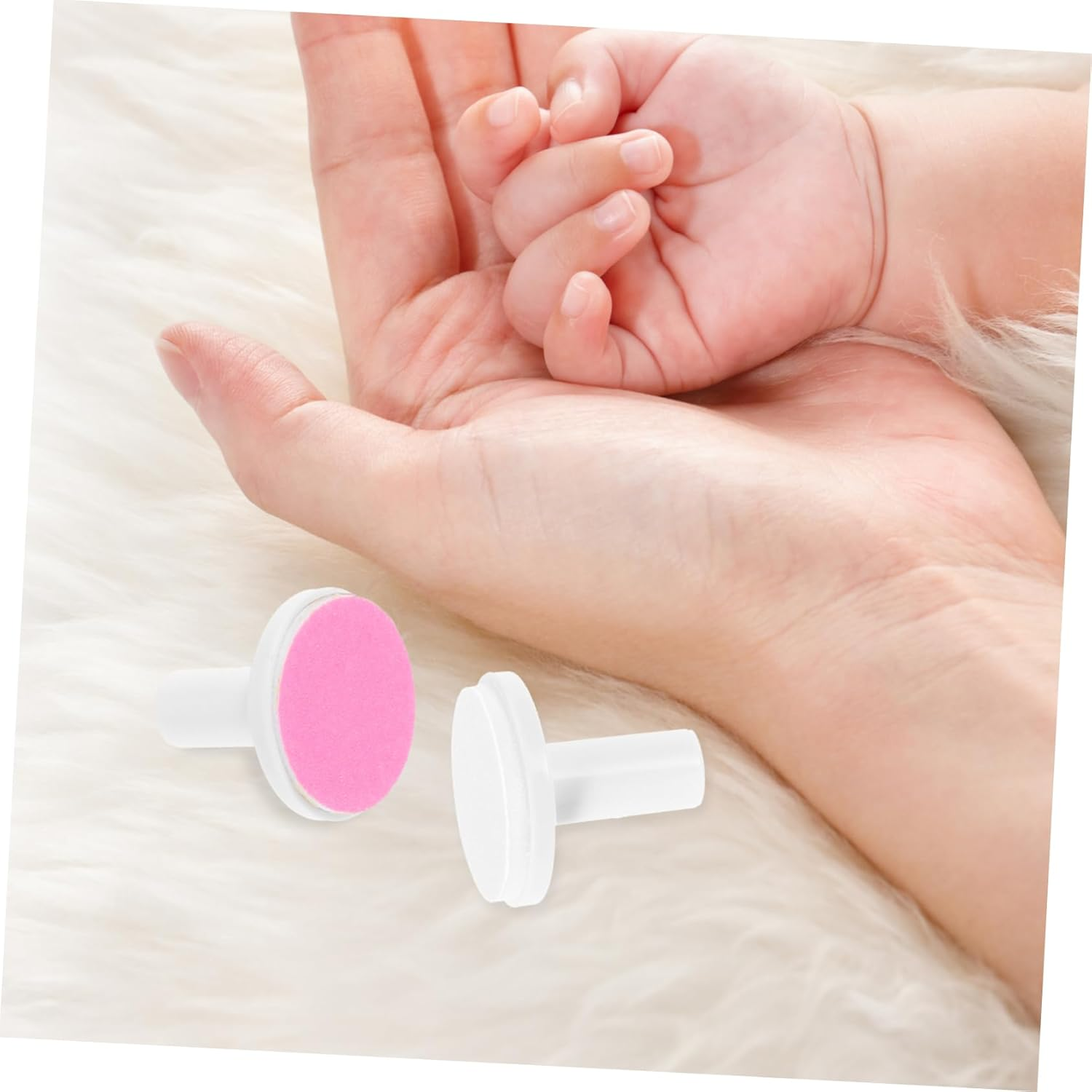 BCOATH 6Pcs Armor Replacement Sheet Electric Nail File Nail Trimmer Replacement Pads Nail Buffer Replacement Pads Nail File Replacement Pads Nail Trimmer for Sandpaper image number 3