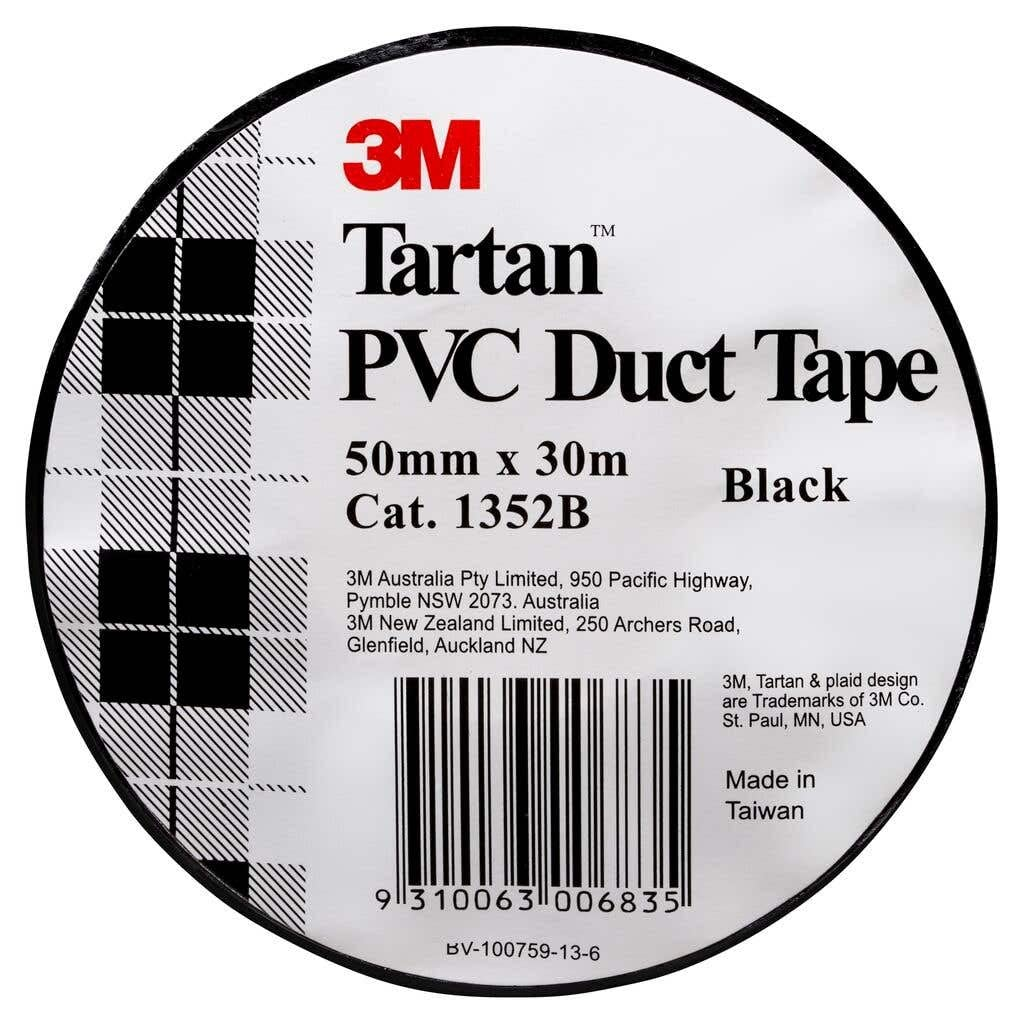3M AT010575283 Tartan Sealing & Joining Tape Silver Grey 50Mm X 30M (Pack of 2) image number 3