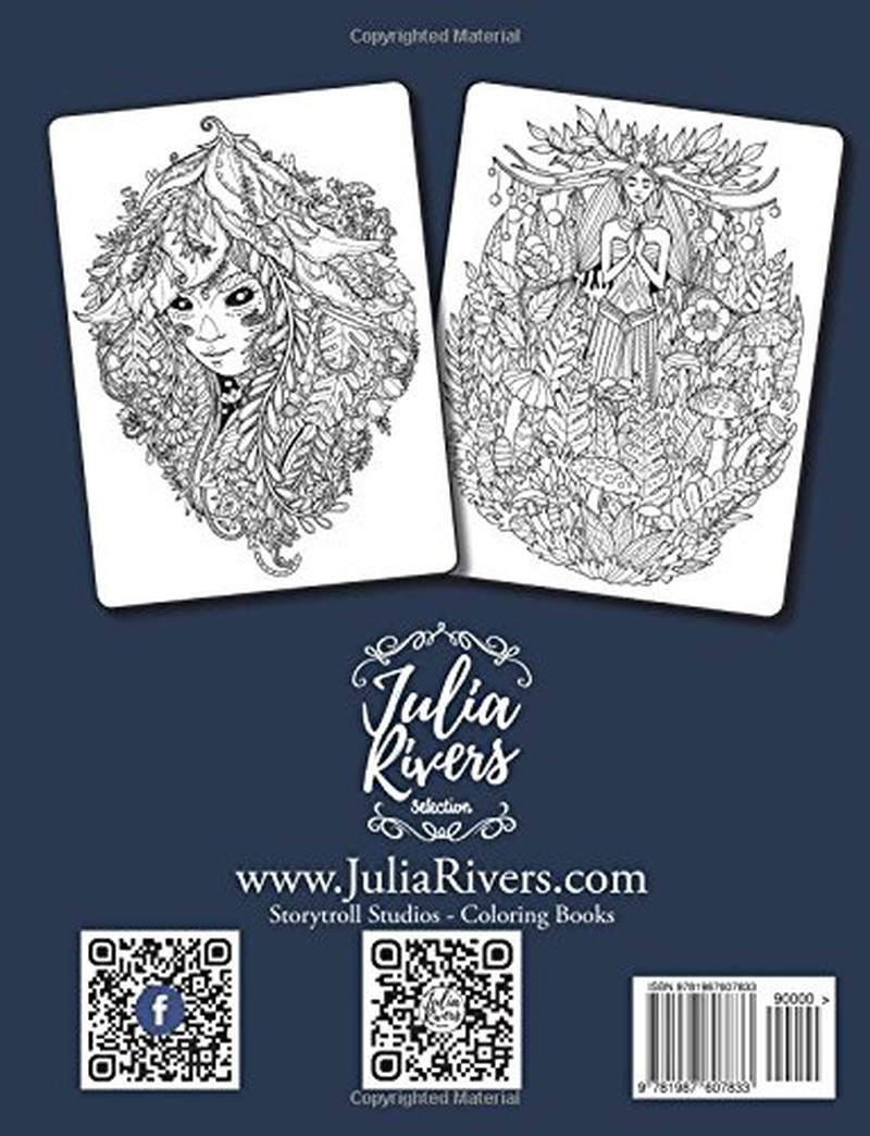 The Hidden Spirits of the Enchanted Forest: a Magical Coloring Book for Adults and Kids (Inspiration, Relaxation)