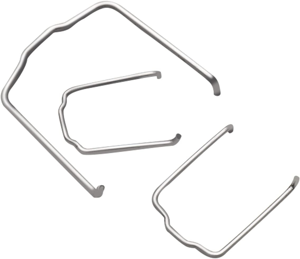 XTPTFABS Radiator Hose Retaining Spring Horse Shoe Clip Clamp，Radiator Hose Clip 154 23 Compatible with BMW E39 E38 E60 E90 745Li X5 E46 325I 328I M3 540I 740Il 740I, image number 6