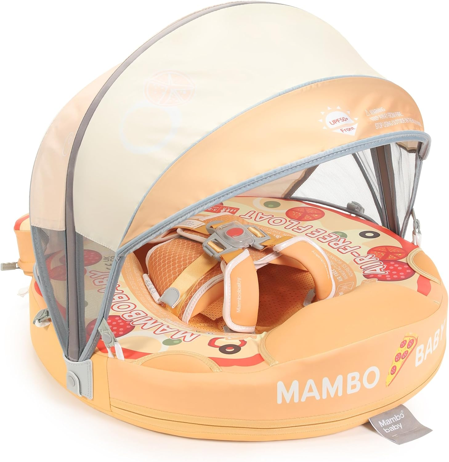 Upgrade Mambobaby Float for Infant Waist Swimming Ring Swim Trainer Life Vest Non-Inflatable Floats Toys with Adjustable Safety Strap