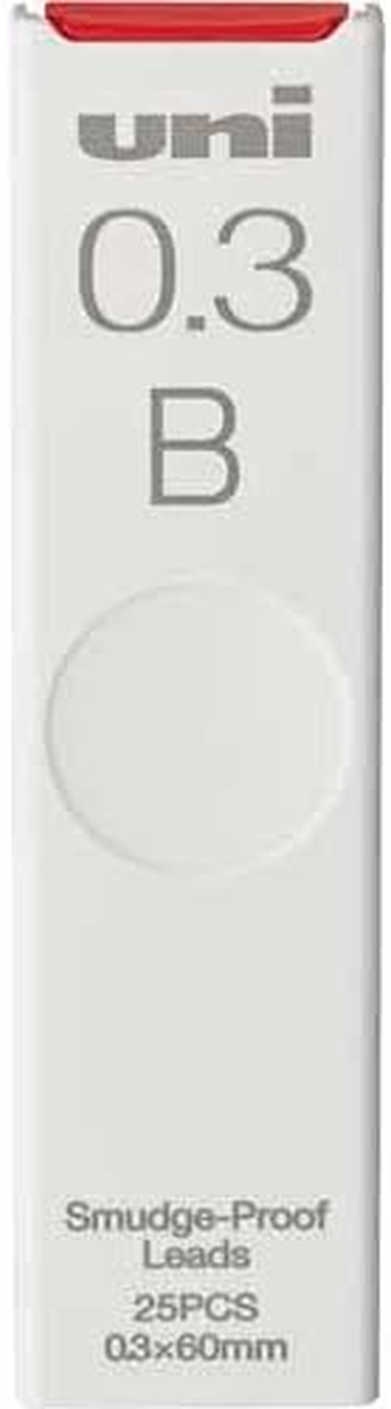 Uniball 0.3Mm B Smudge-Proof Mechanical Pencil Lead Pack