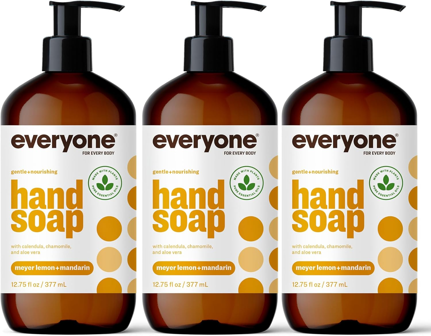 (Meyer Lemon, 3 Count) - Everyone Hand Soap, Meyer Lemon, 380Ml, 3 Count image number 1