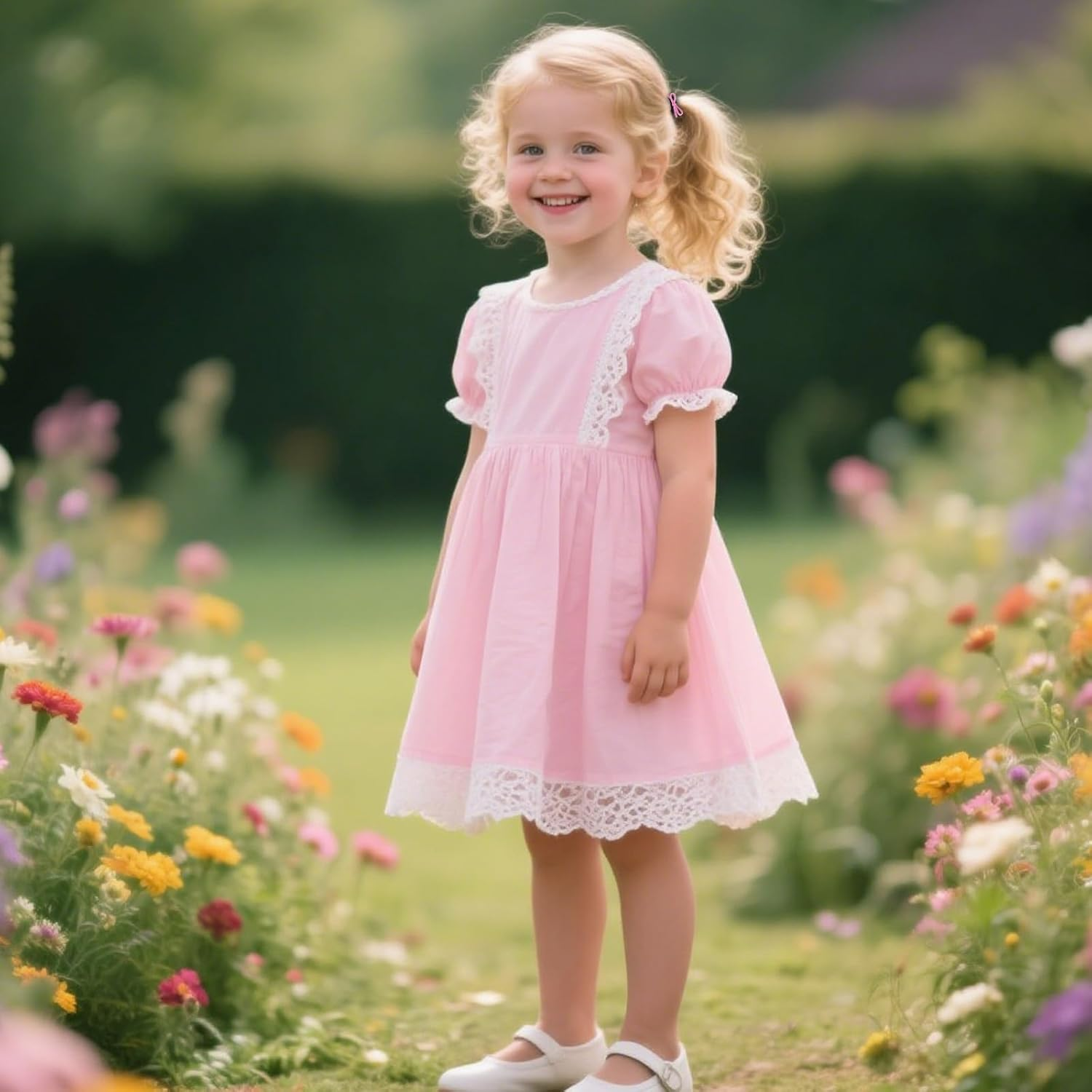 EXIPSAT Pack of 4, 40 Small Butterfly Hair Elastics, Colourful Scrunchies Hair Bobbles for Girls image number 3