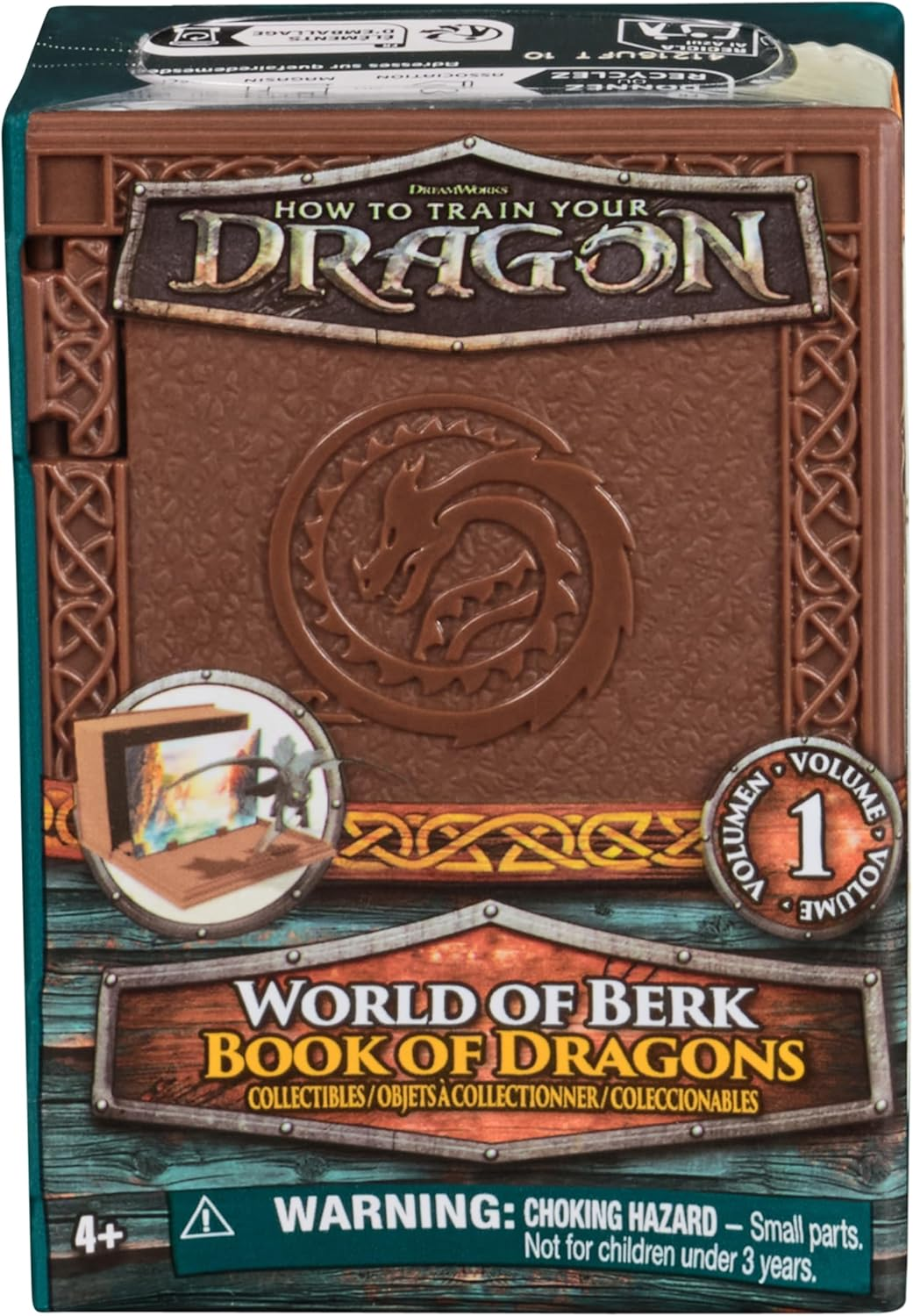 Dreamworks Dragons, How to Train Your Dragon, World of Berk: Book of Dragons, Collectible Dragon & Card with Display Stand for Ages 4 and up (Styles May Vary) image number 5