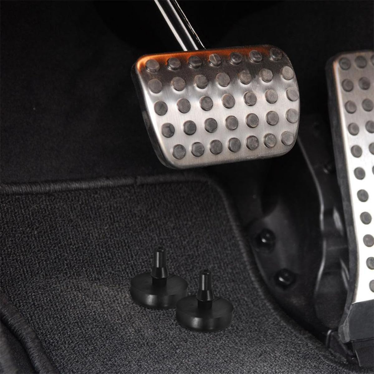GALPADA 15Pcs Brake Light Switch Rubber Stoppers for Car Brake Clutch Pedal Replacement Automotive Stopper Compatible with Multiple Vehicle Models Black image number 5