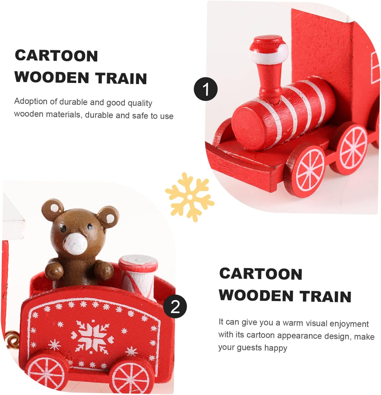 Train Shaped Cake Topper Fun Cake Decoration for Birthday Parties Cupcake Toppers and Dessert Decor Ideal for Train Themed Celebrations and Baking Supplies image number 1