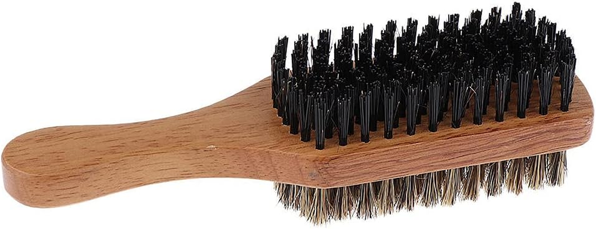 Blesiya Mens Boar Bristle Hair Brush - Natural Wooden Wave Brush for Male - Styling Beard Hairbrush for Fine,Thin,Short,Long,Thick,Curly,Wavy Hair and More - as Described, B image number 3