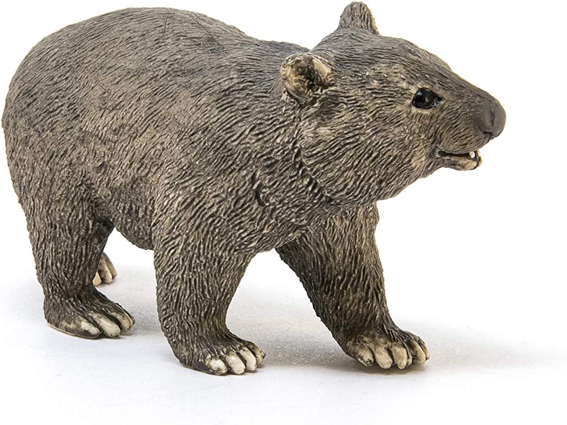 Schleich Wild Life, Realistic Australian Animal Toys for Kids Ages 3 and Above, Wombat Toy Figurine image number 3