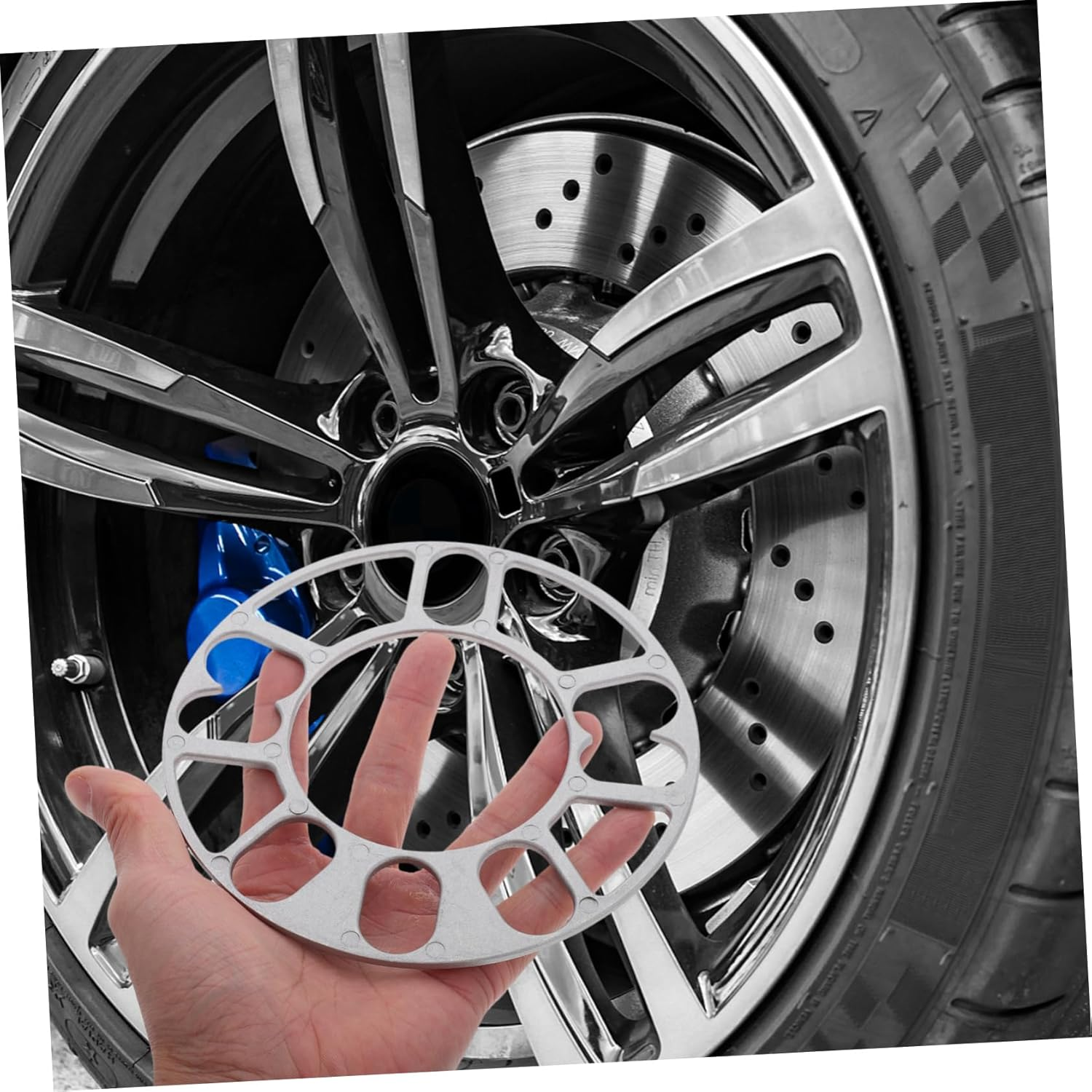Beatifufu Fit Car Hub Wheel Spacers 3Mm Aluminum Alloy Wheel Spacers Automotive Part image number 5