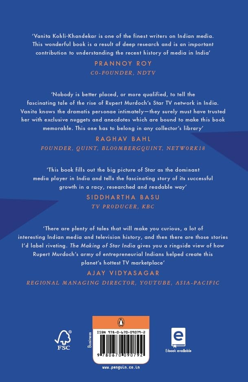 Making of Star India: the Amazing Story of Rupert Murdoch'S India Adventure