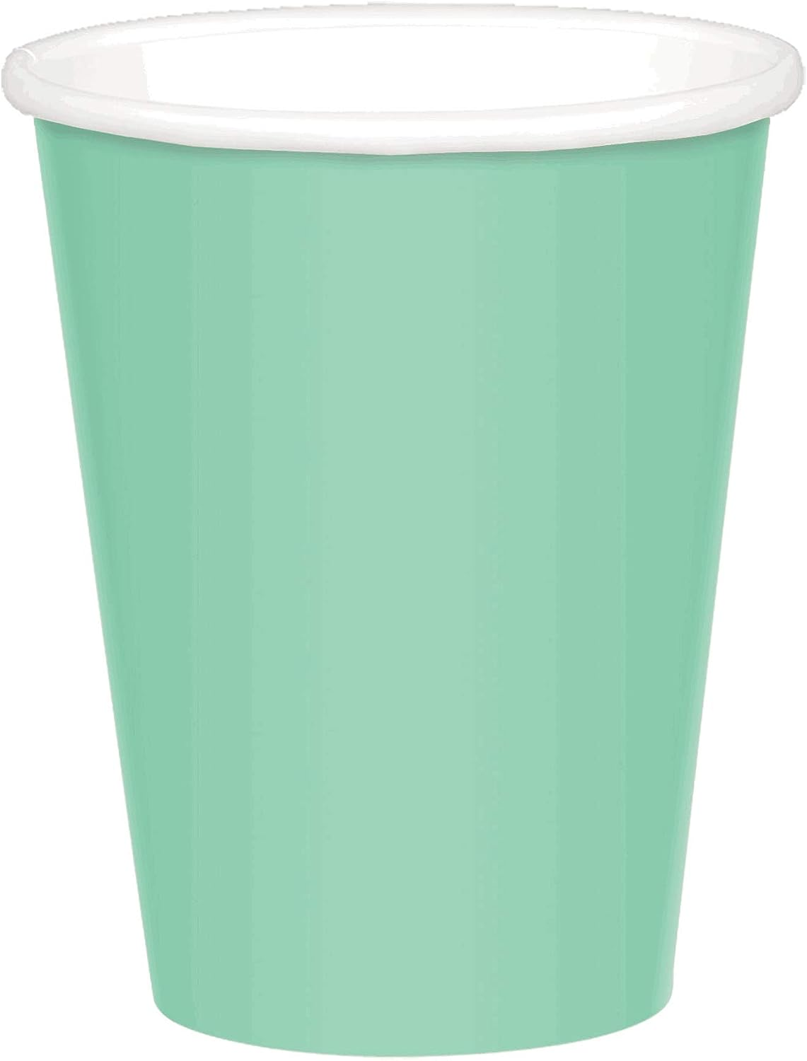 Amscan Party Paper Cups 20 Pieces, 266 Ml Capacity, Cool Mint