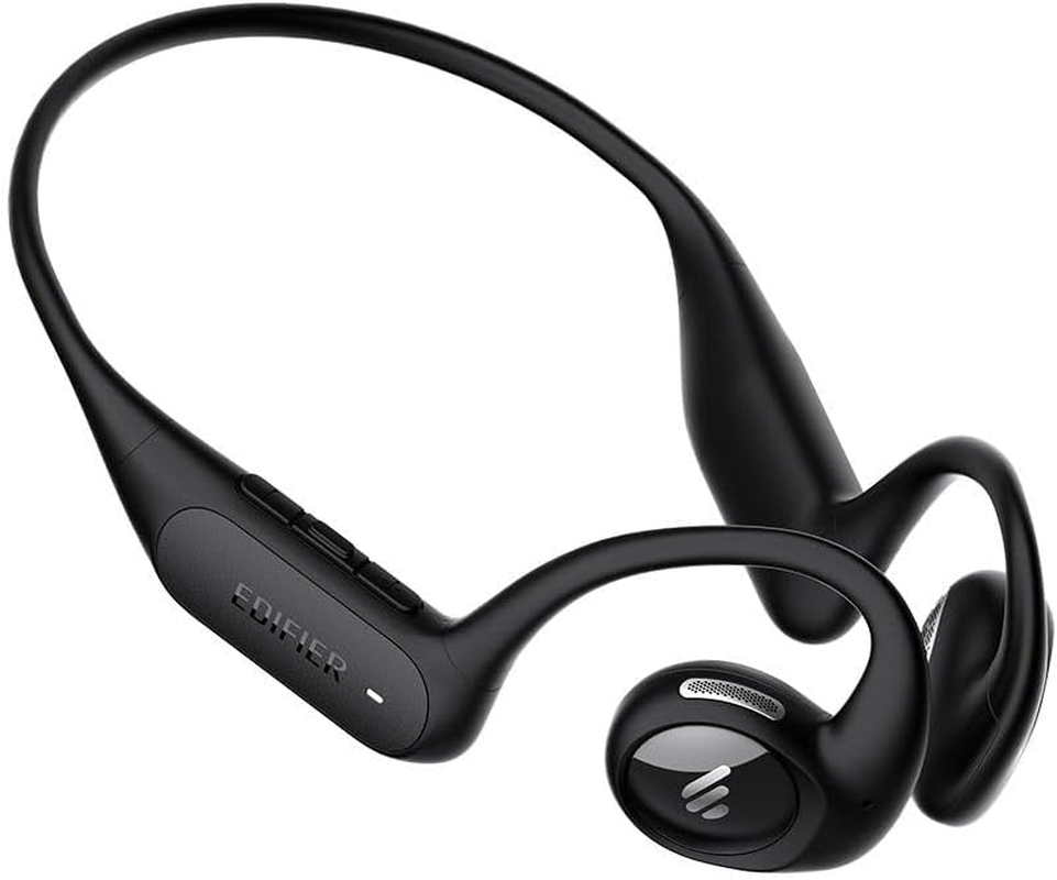 Edifier Comfo Run Bluetooth V5.3 IP55 Open-Ear Wireless Sports Headphones, Black image number 1