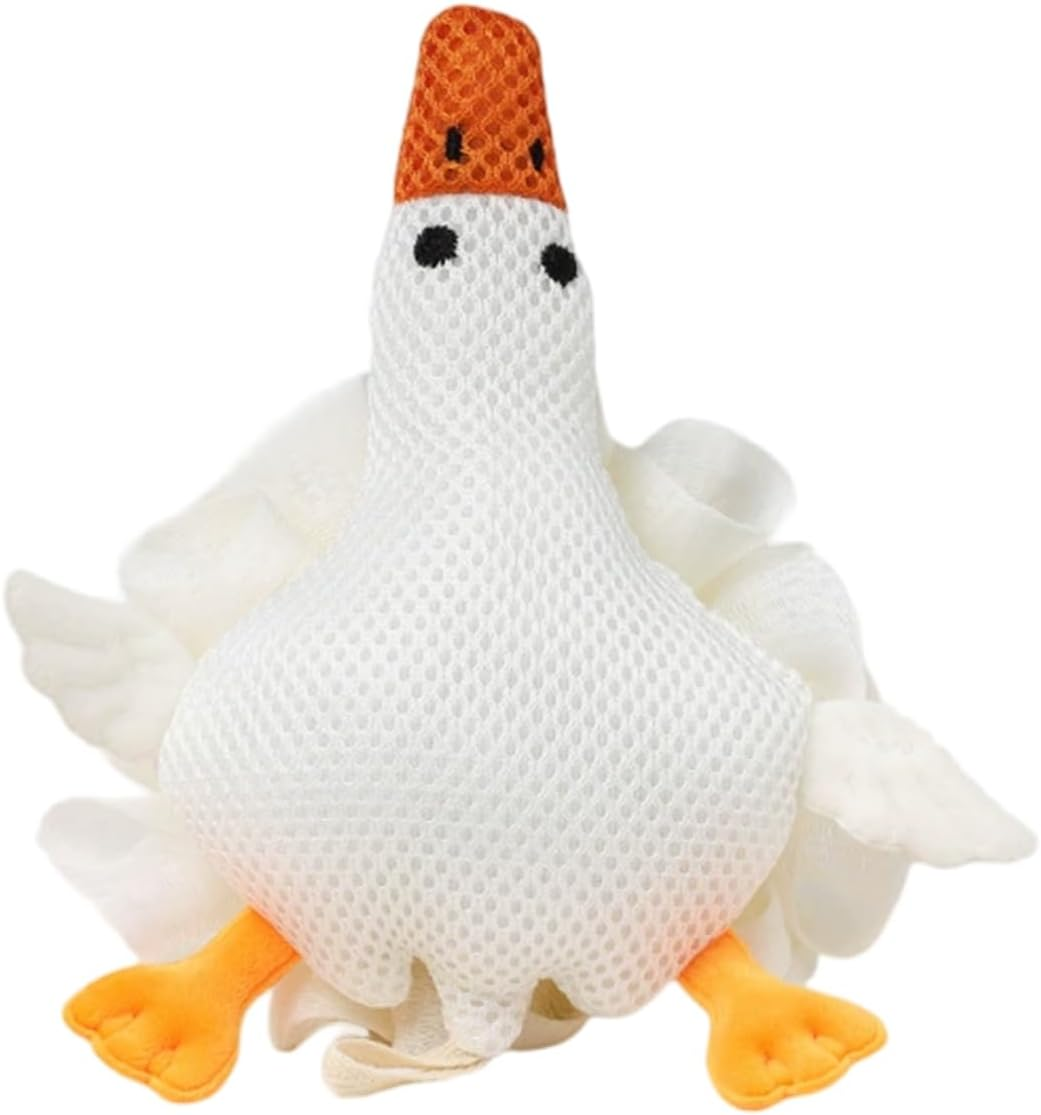 Kids Loofah for Baby Bath Sponge Extra Large Double-Layer Mesh for Rich Lather & Gentle Exfoliating Cute Shower Scrubber for Toddler Girls & Women